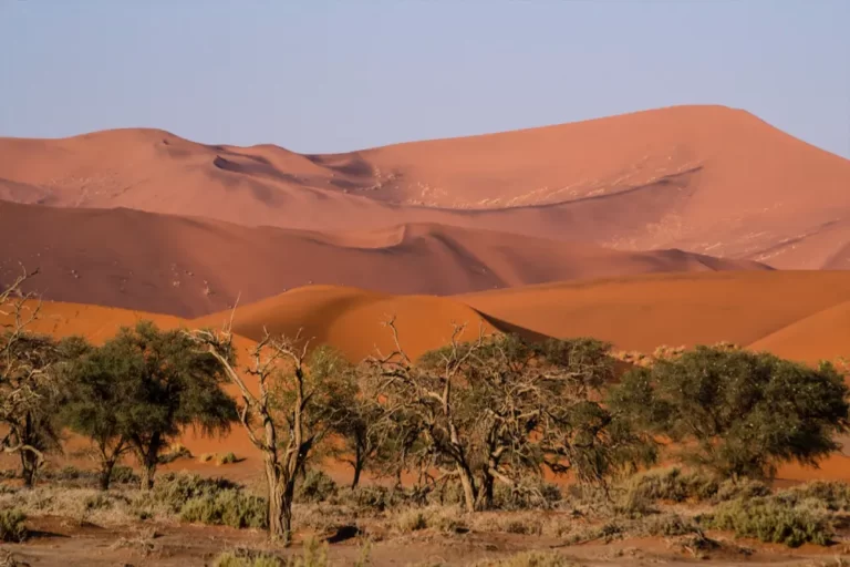 Sosssuvlei is a major Namibian attraction
